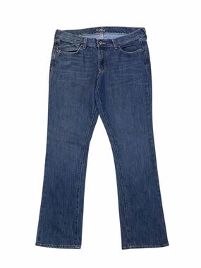 Old Navy The Flirt Bootcut Jeans Size 12 Long Medium Wash Stretch 33 Inseam